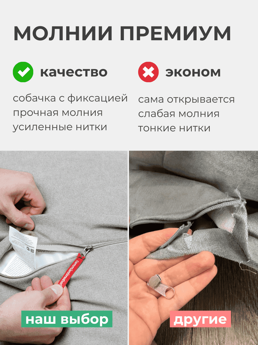 Кресло Облако «108» SMOKE превью 8